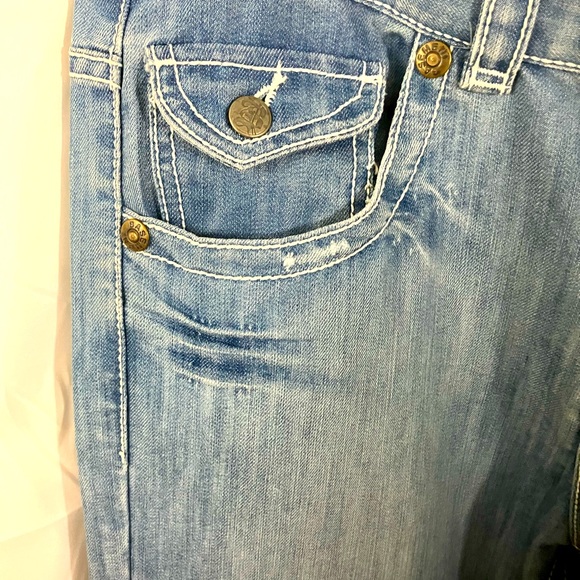 Basement Jeans, Size 36 x 32, Color Stonewashed Blue, No holes or Stains - Picture 4 of 8